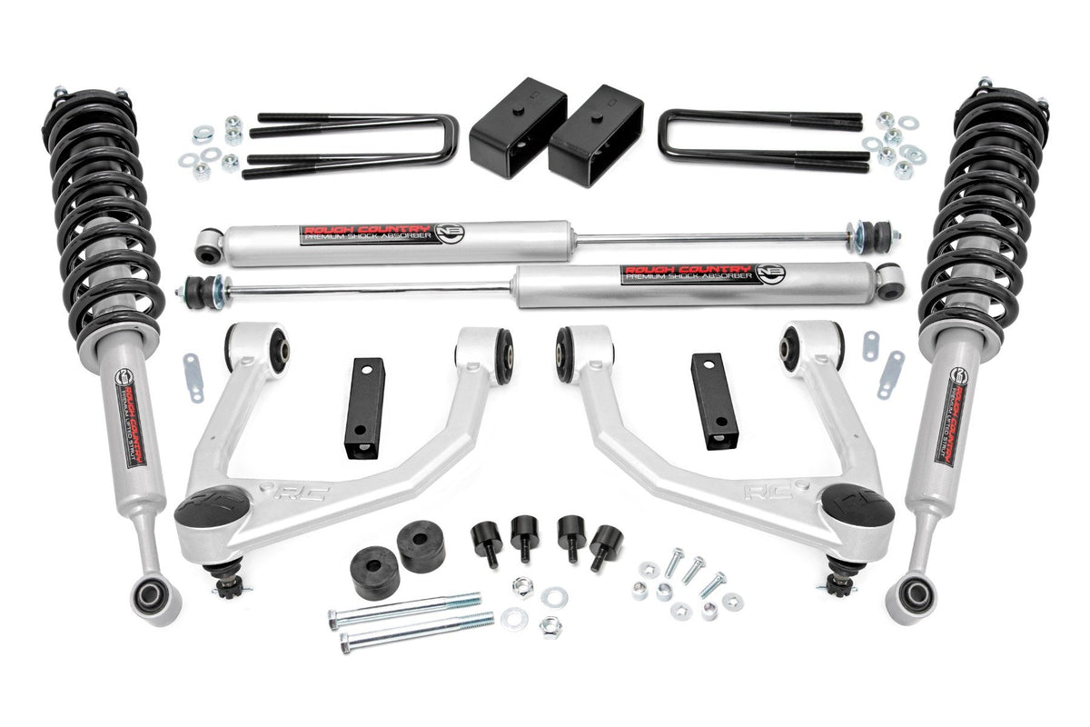 07-21 Toyota Tundra 2WD/4WD 3.5 Inch Lift Kit - Rough Country