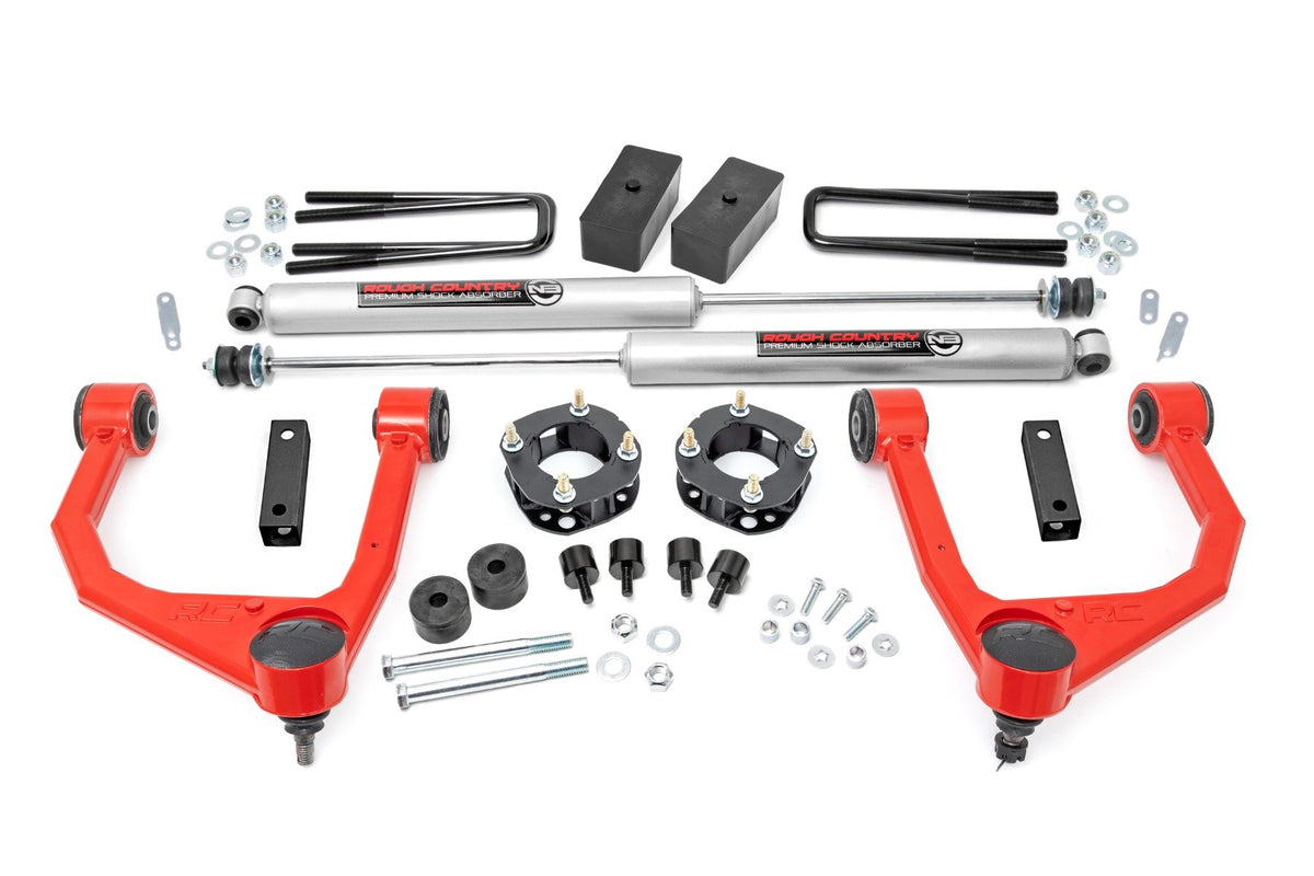 07-21 Toyota Tundra 2WD/4WD 3.5 Inch Lift Kit - Rough Country