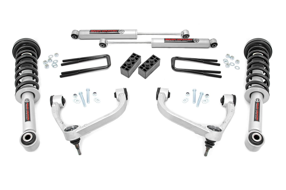09-13 Ford F-150 4WD 3 Inch Lift Kit - Rough Country