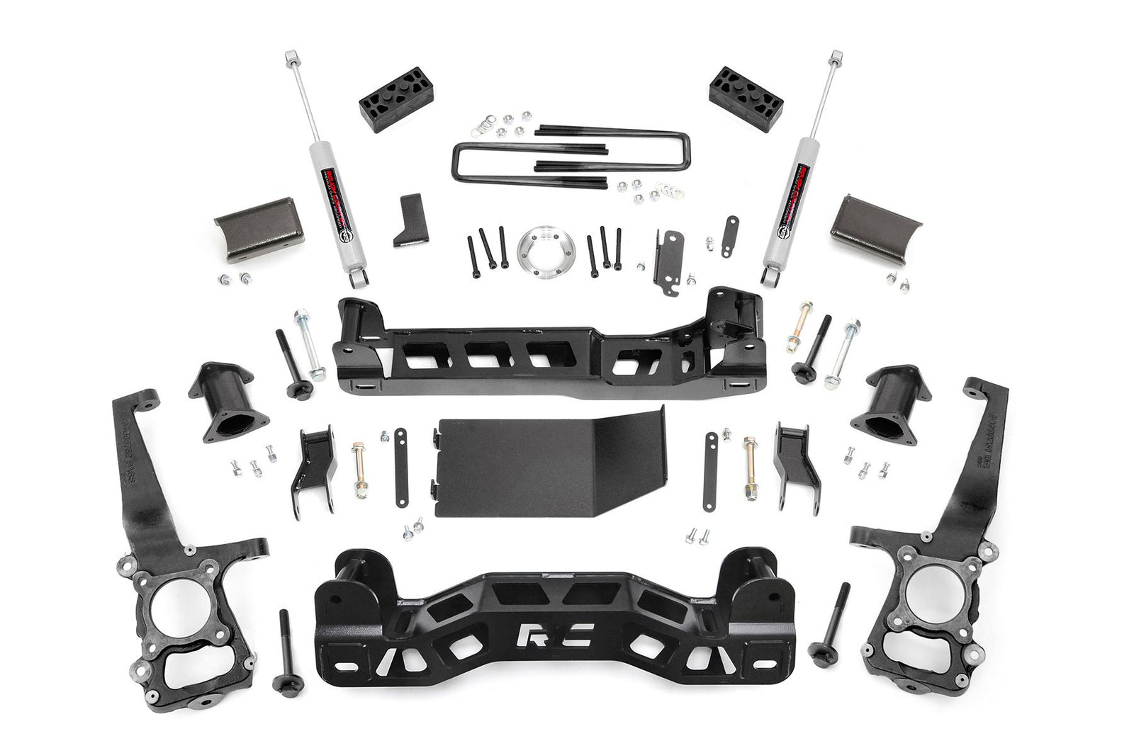 11-13 Ford F-150 4WD 4 Inch Lift Kit - Rough Country