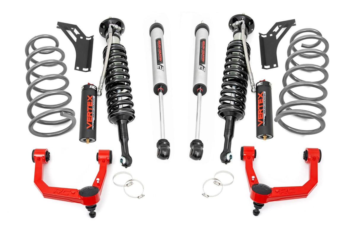 10-24 Toyota 4Runner 3 Inch Lift Kit | Upper Control Arms | RR Coils - Rough Country