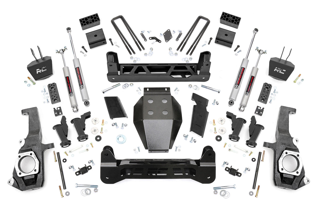 11-19 Chevy/GMC 2500HD/3500HD 5 Inch Lift Kit | Torsion Drop - Rough Country