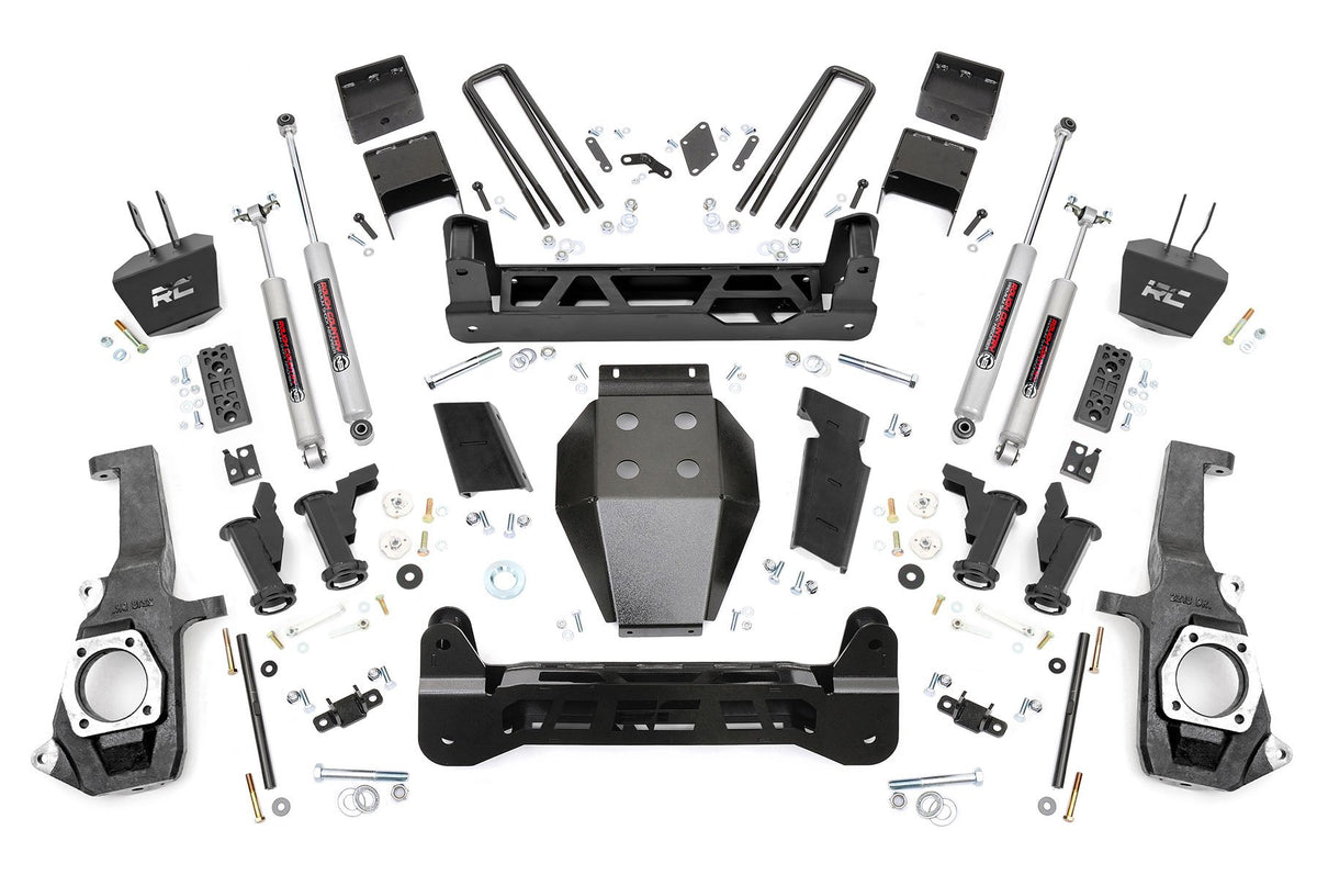 11-19 Chevy/GMC 2500HD/3500HD 7.5 Inch Lift Kit | Torsion Drop - Rough Country
