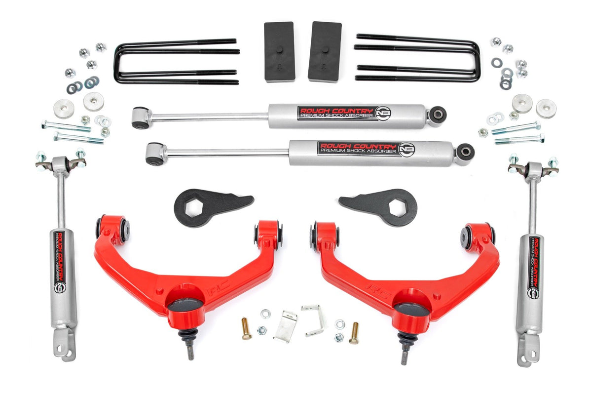 11-19 Chevy/GMC 2500HD/3500HD 2WD/4WD 3.5 Inch Lift Kit - Rough Country