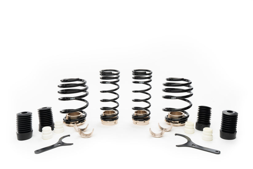 131PE002N1-Porsche-Cayman-RWD-ASP-Series-Coilovers-(Without-Front-Camber-Plates)