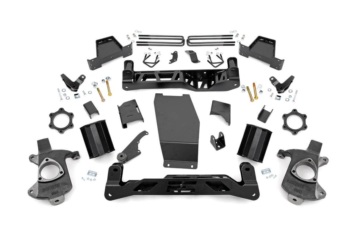 14-16 GMC Sierra 1500 Denali 4WD 7 Inch Lift Kit | Magneride - Rough Country