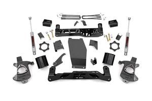 14-18 & Classic Chevy/GMC 1500 4WD 5 Inch Lift Kit - Rough Country