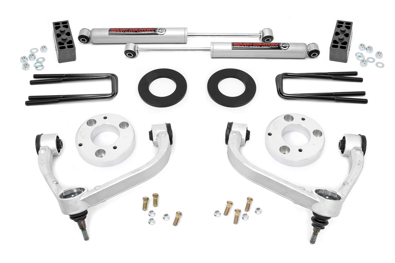 14-20 Ford F-150 4WD 3 Inch Lift Kit - Rough Country