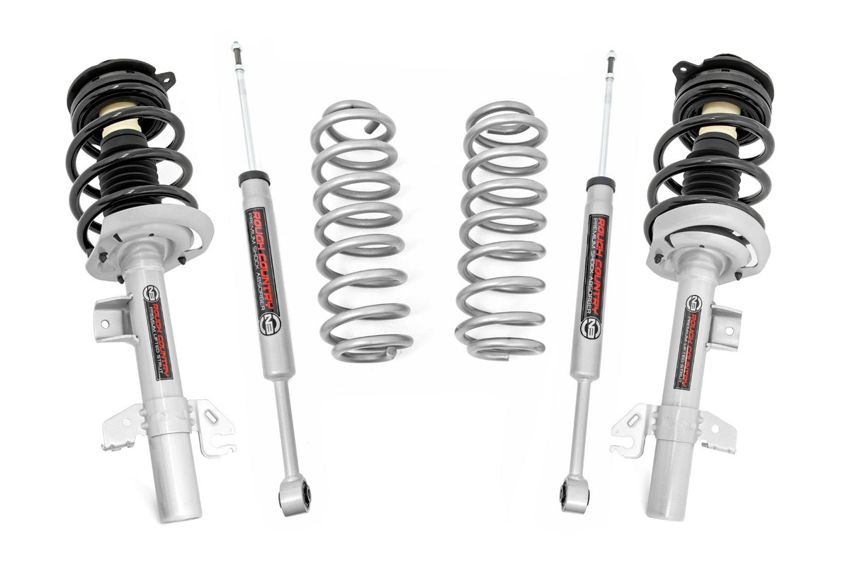 14-23 Jeep Cherokee KL 4WD 2 Inch Lift Strut Kit - Rough Country