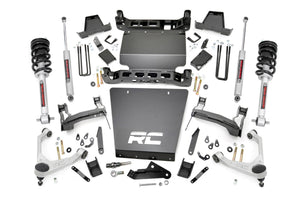 16-18 Chevy/GMC 1500 7 Inch Stamped Steel LCA Lift Kit | Bracket - Rough Country