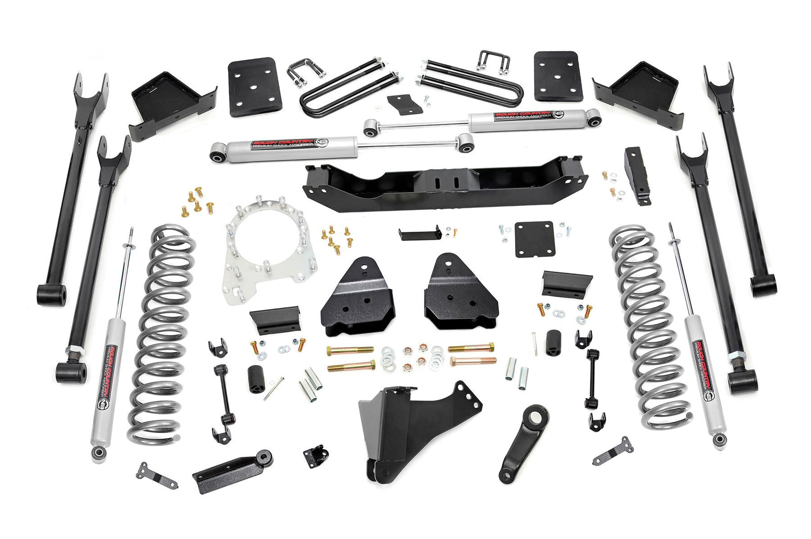 17-22 Ford F-250/F-350 Super Duty 4WD Diesel 6 Inch Lift Kit | 4 Link - Rough Country
