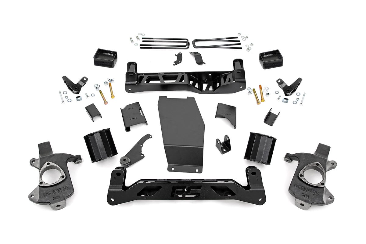 14-18 GMC Sierra 1500 Denali 4WD 5 Inch Lift Kit | Magneride - Rough Country