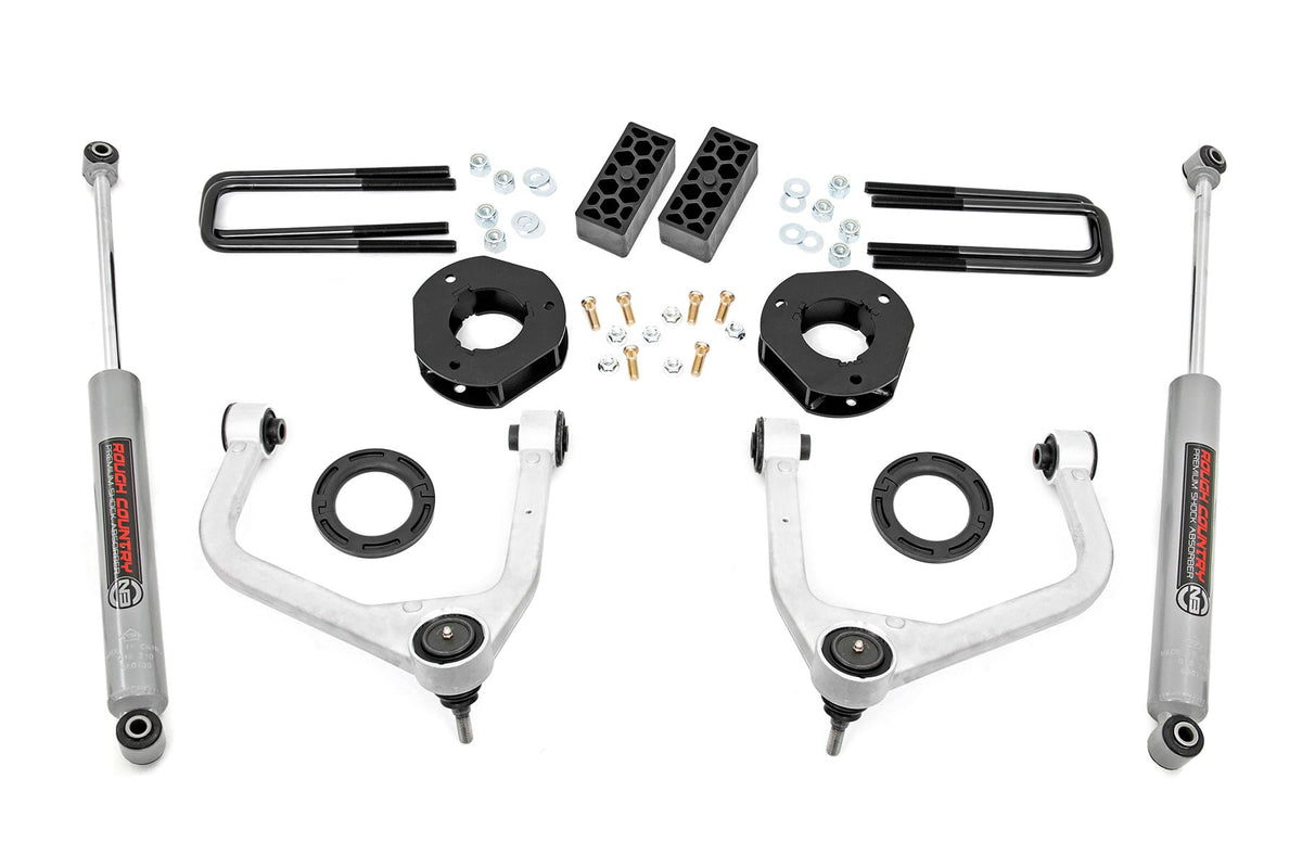 19-24 Chevy Silverado 1500 2WD/4WD 3.5 Inch Lift Kit - Rough Country