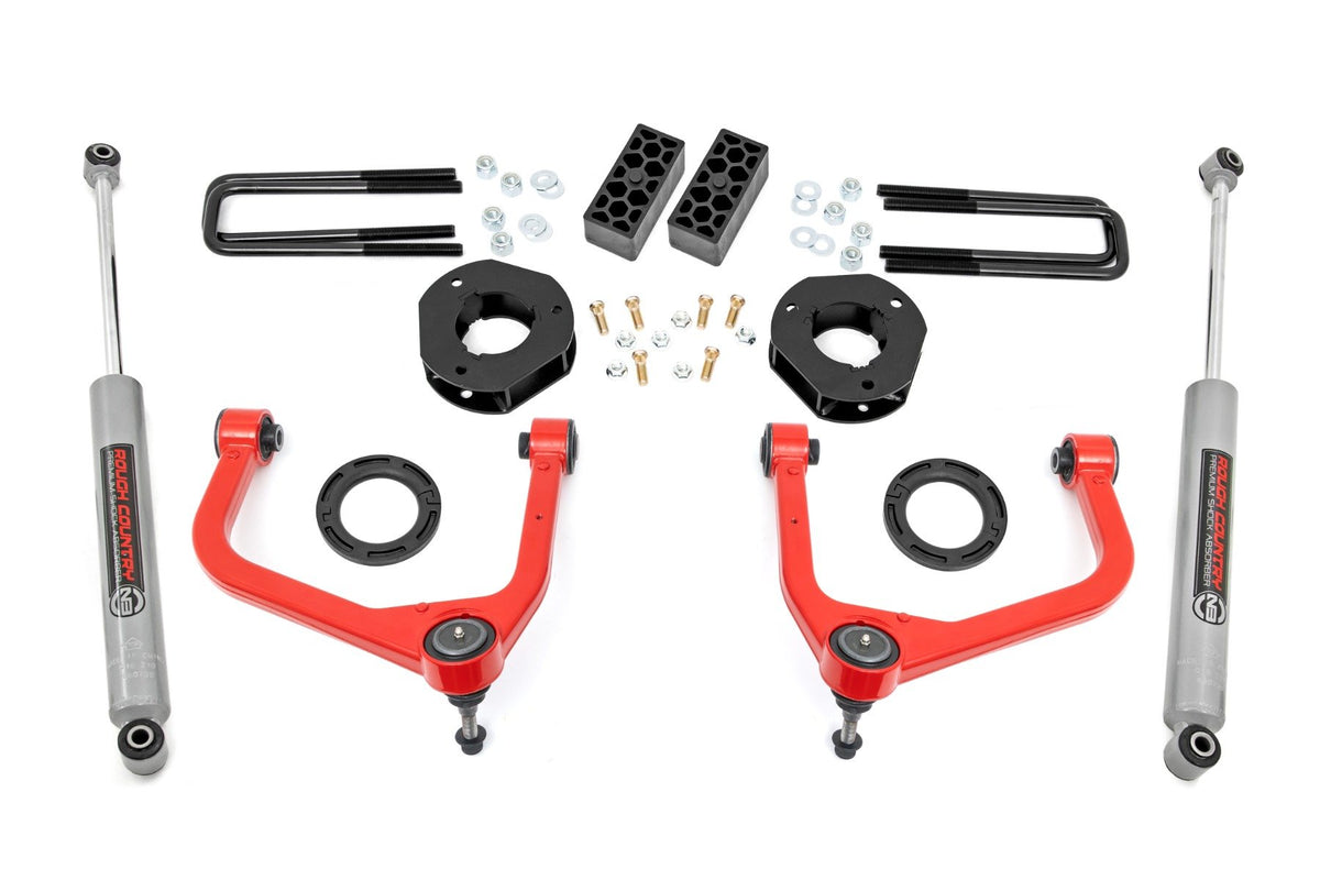 19-24 Chevy Silverado 1500 2WD/4WD 3.5 Inch Lift Kit - Rough Country