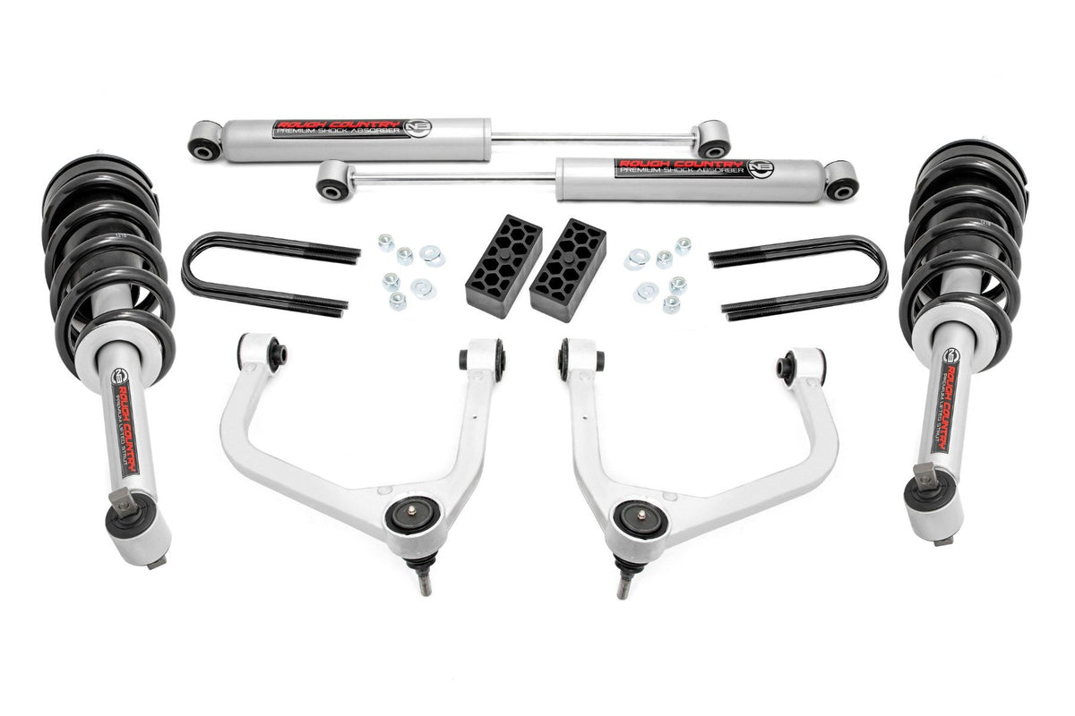 25-26 Chevy Silverado 1500 2WD/4WD 3.5 Inch Lift Kit - Rough Country