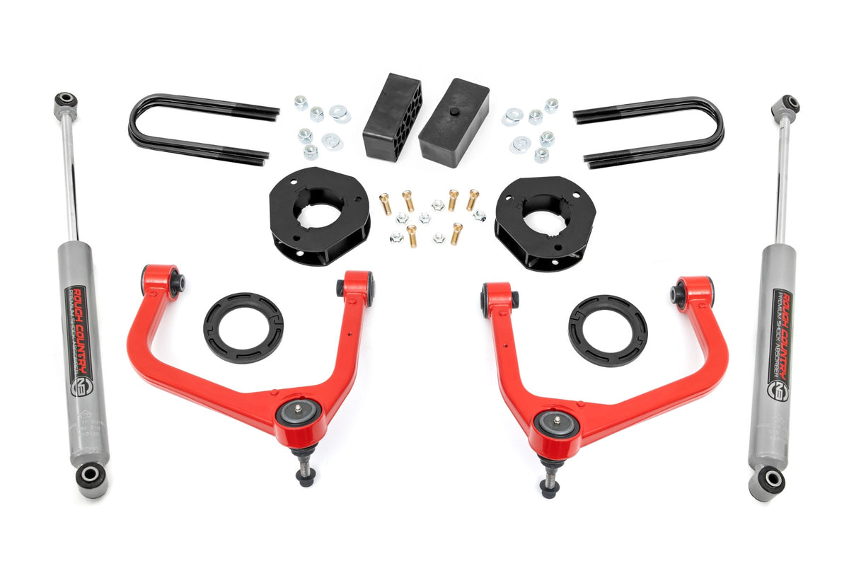 19-25 GMC Sierra 1500 2WD/4WD 3.5 Inch Lift Kit - Rough Country