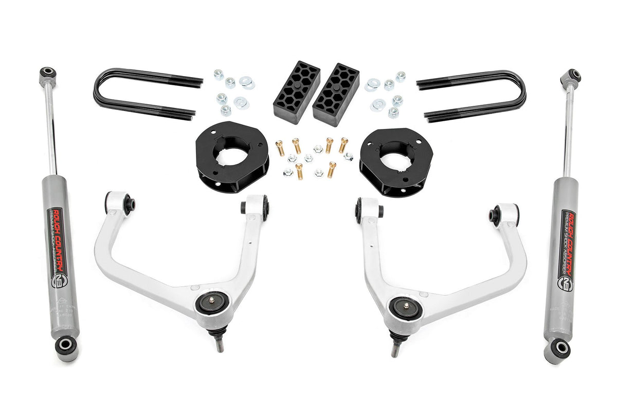 19-24 Chevy Silverado 1500 2WD/4WD 3.5 Inch Lift Kit - Rough Country