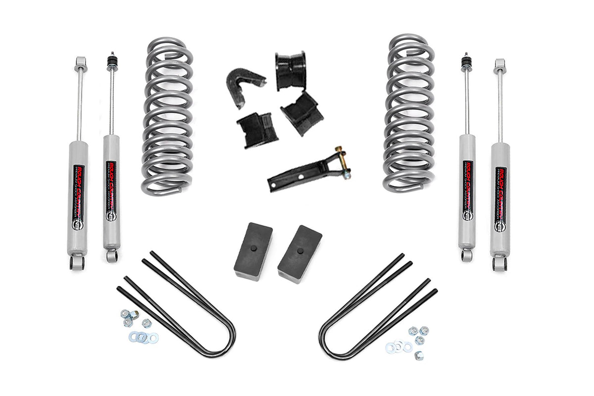 70-76 Ford F-100 4WD 4 Inch Lift Kit | Rear Blocks - Rough Country