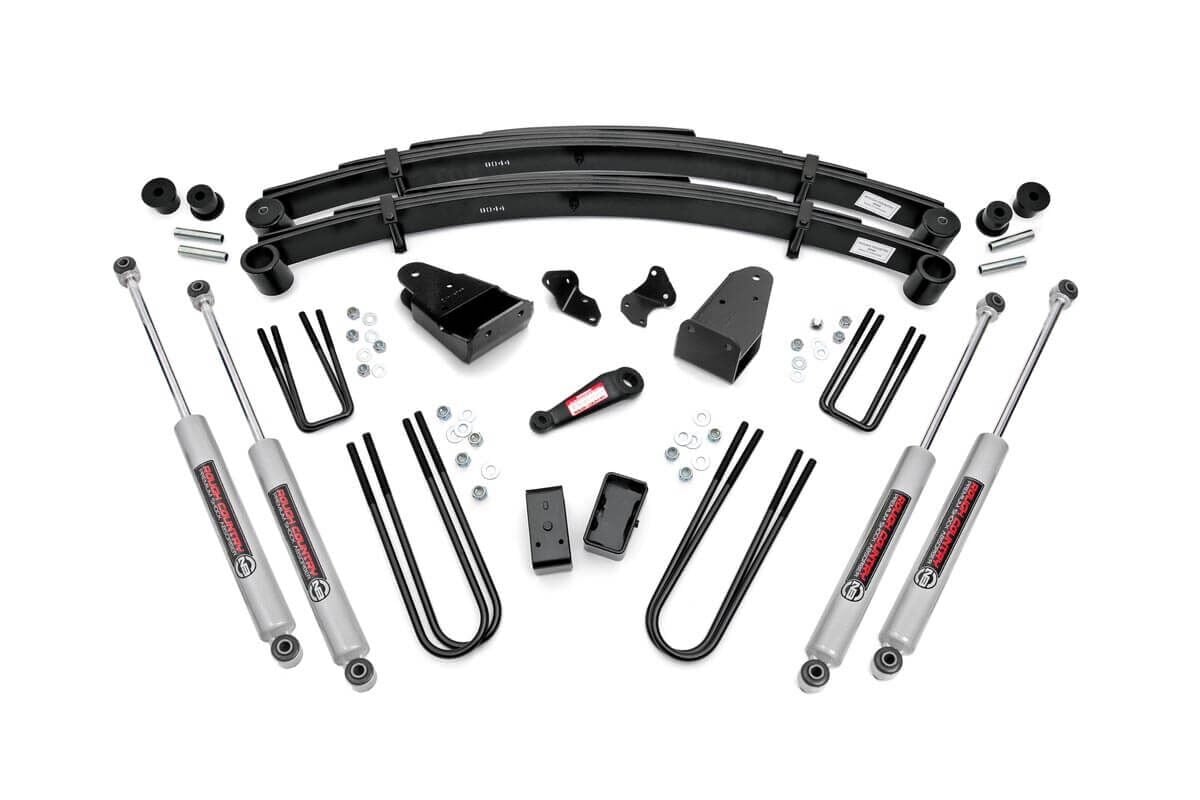 87-97 Ford F-250 4WD 4 Inch Lift Kit - Rough Country