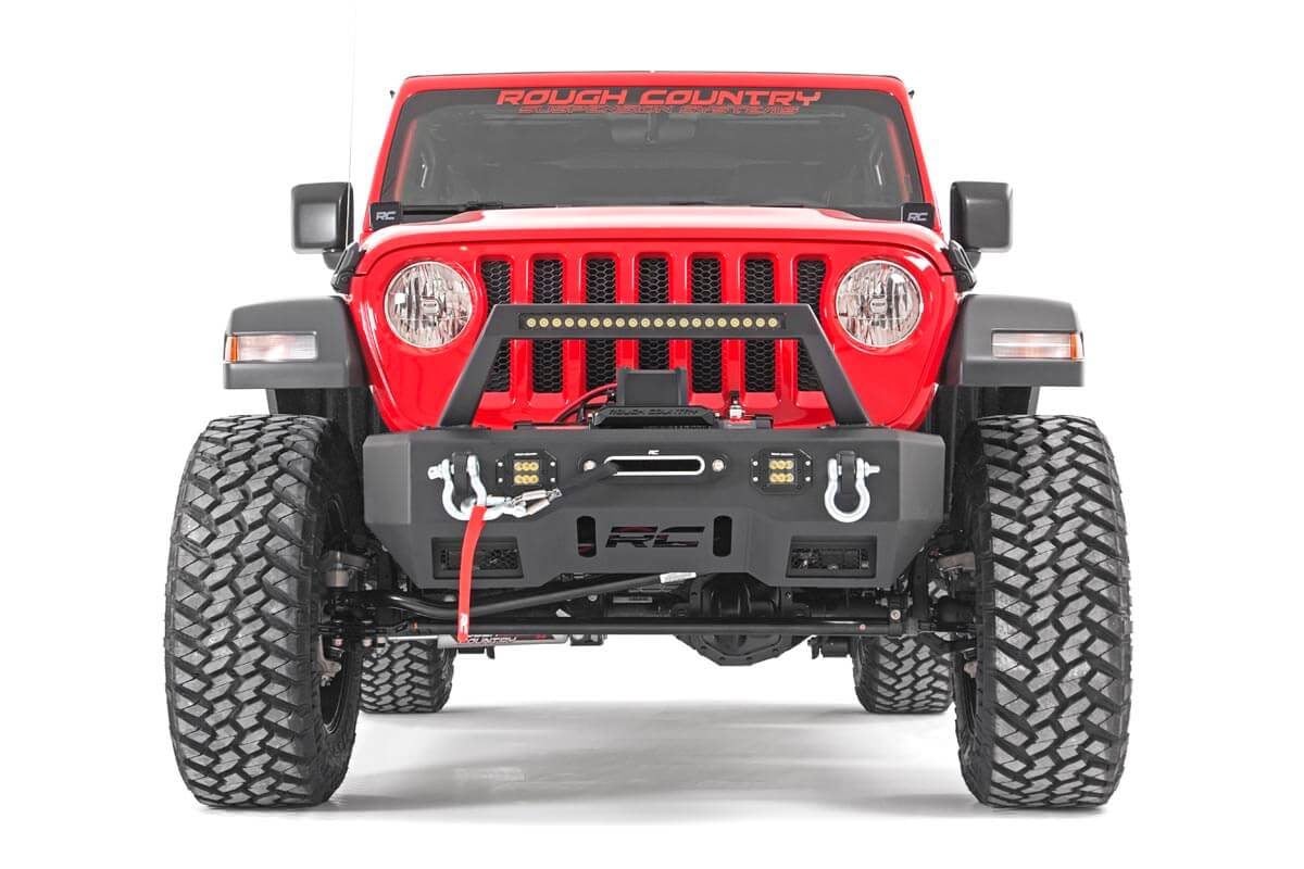 18-23 Jeep Wrangler JL 4WD 3.5 Inch Lift Kit | C/A Drop | FR D/S - Rough Country