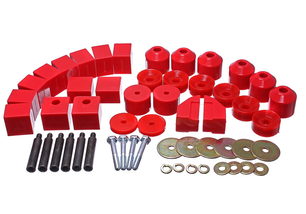 86-95 Suzuki Samurai Energy Suspension 1 in. Lift Body Mount Set