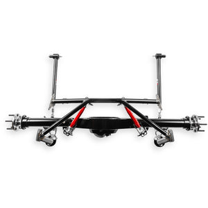 QA1 Four Link and Axle | 1967-1969 Chevrolet Camaro - Double Adjustable, 170 lb/in Spring, OE Width 9" Housing