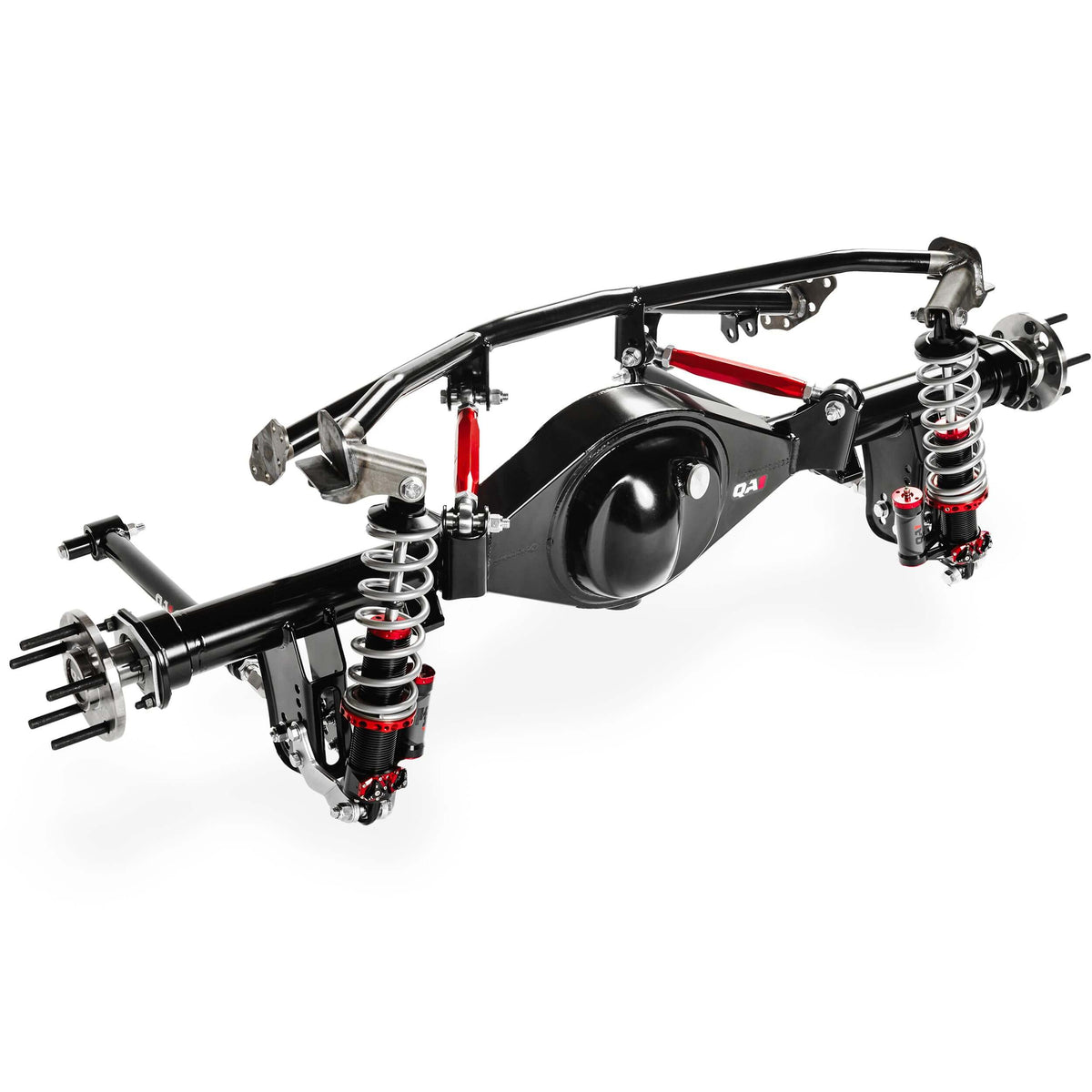 QA1 Four Link and Axle | 1967-1969 Chevrolet Camaro - MOD Series, 170 lb/in Spring, OE Width 9" Housing