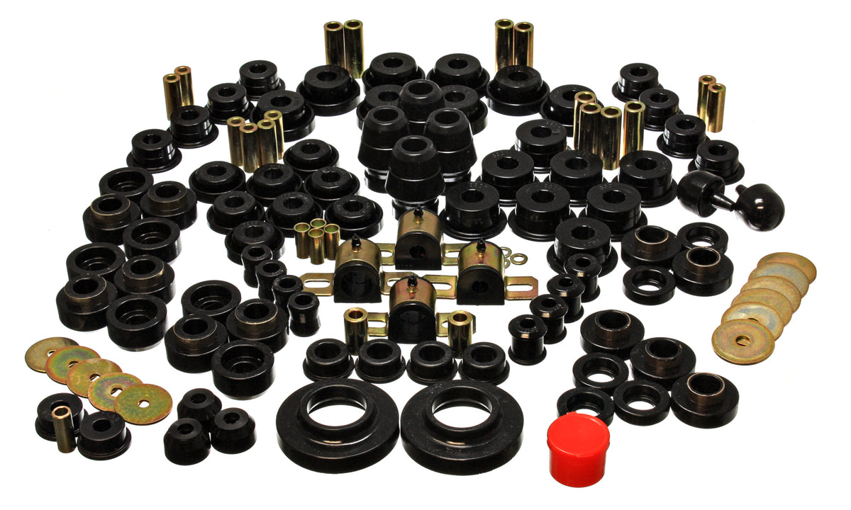 97-06 Jeep Wrangler Energy Suspension Incl.F / R Control Arm Bush. Hyper-Flex System