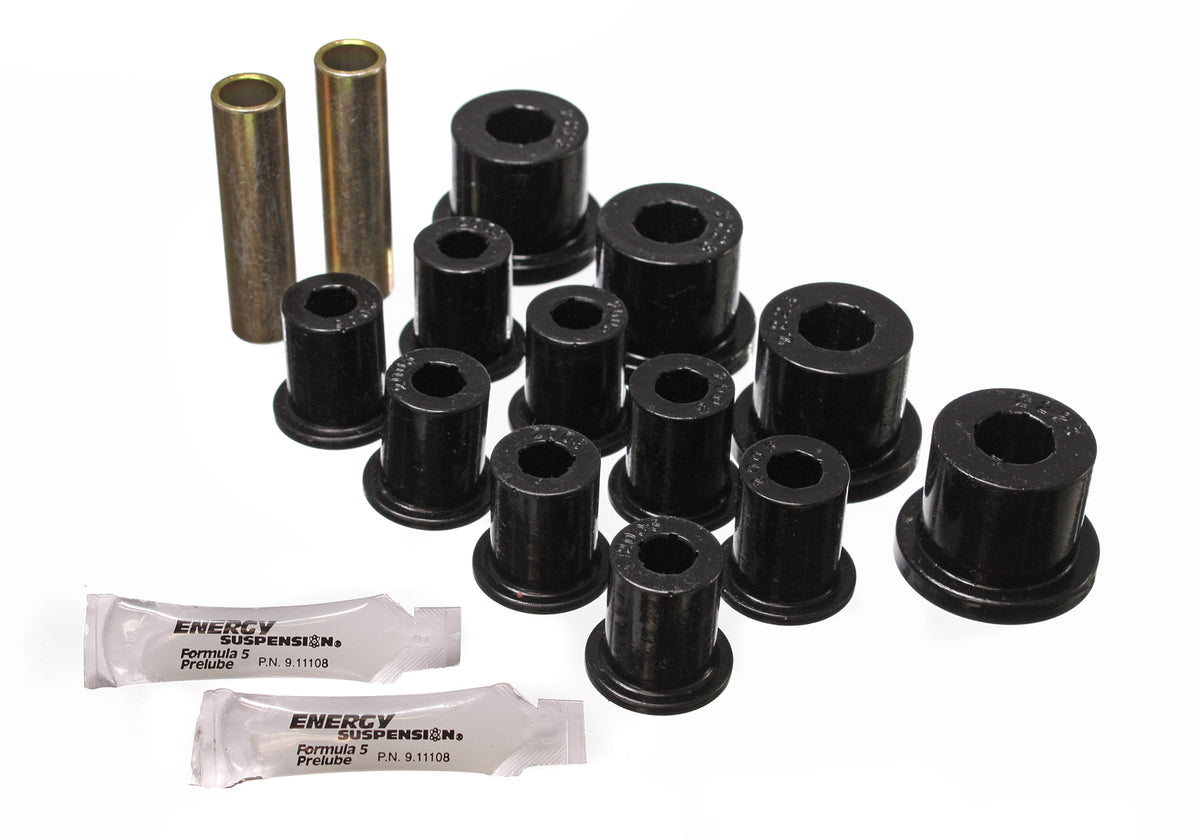76-86 Jeep CJ5/CJ7 Rear Energy Suspension Leaf Spring Bushing Set
