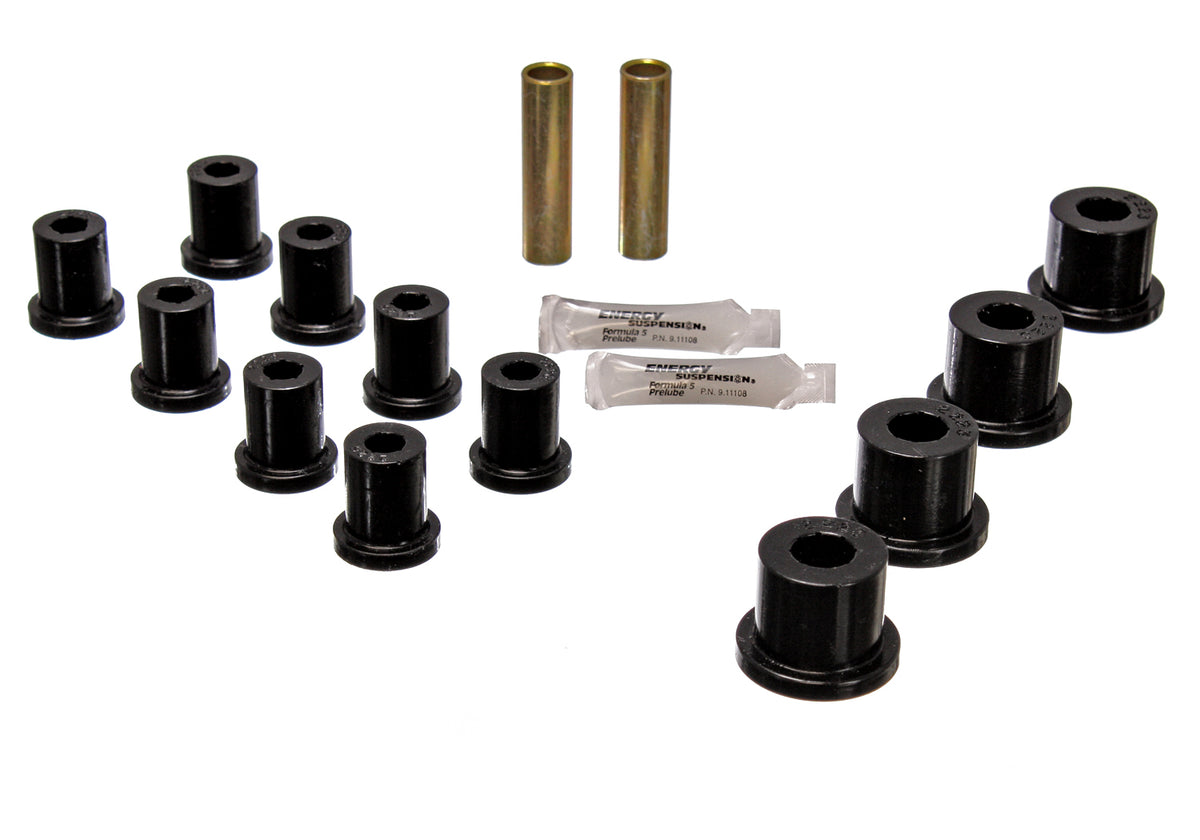 76-86 Jeep CJ5/CJ7 Rear Energy Suspension For Aftermarket Shackles Leaf Spring Bushing Set