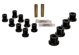 76-86 Jeep CJ5/CJ7 Rear Energy Suspension For Aftermarket Shackles Leaf Spring Bushing Set
