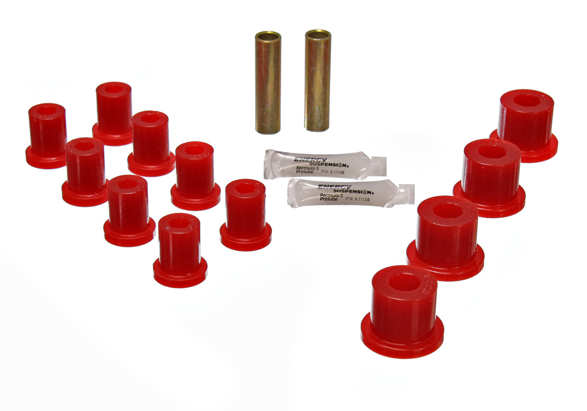 76-86 Jeep CJ5/CJ7 Rear Energy Suspension For Aftermarket Shackles Leaf Spring Bushing Set