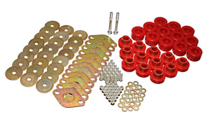 07-UP Jeep Wrangler Energy Suspension Body Mount Set