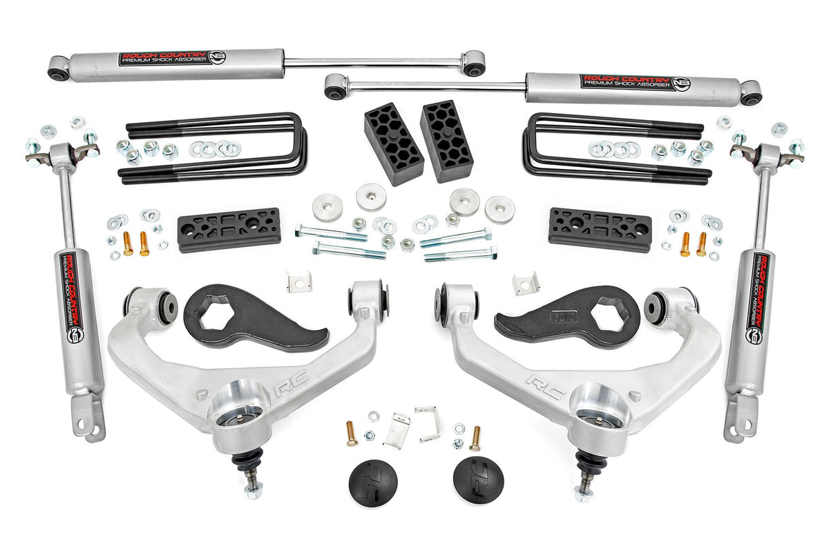 20-26 Chevy/GMC Sierra 3500 HD/Silverado 3500 HD 2WD/4WD 3 Inch Lift Kit - Rough Country