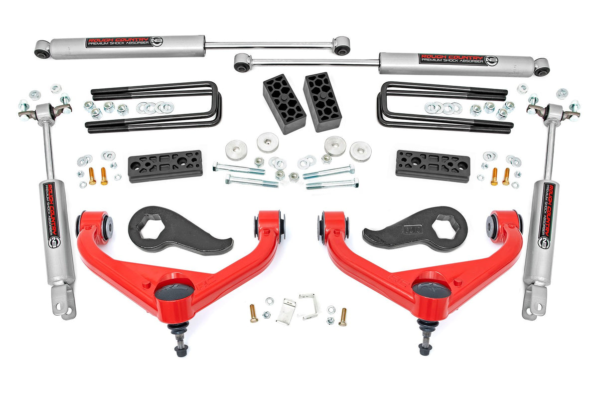 20-26 Chevy/GMC Sierra 3500 HD/Silverado 3500 HD 2WD/4WD 3 Inch Lift Kit - Rough Country