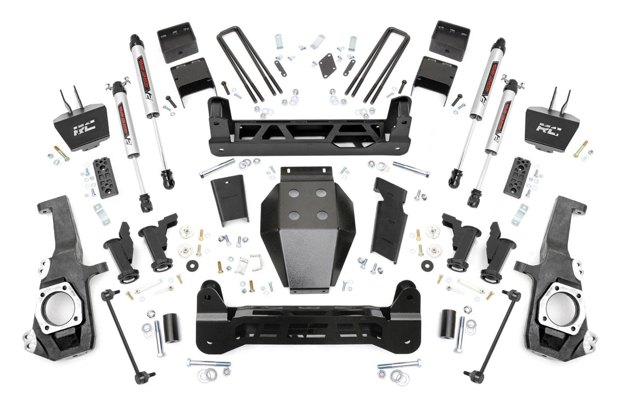 20-26 Chevy/GMC 2500HD/3500HD 5 Inch Lift Kit | Torsion Drop - Rough Country