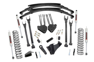 05-07 Ford F-250/F-350 Super Duty 4WD 6 Inch Lift Kit | Rear Springs | 4 Link - Rough Country