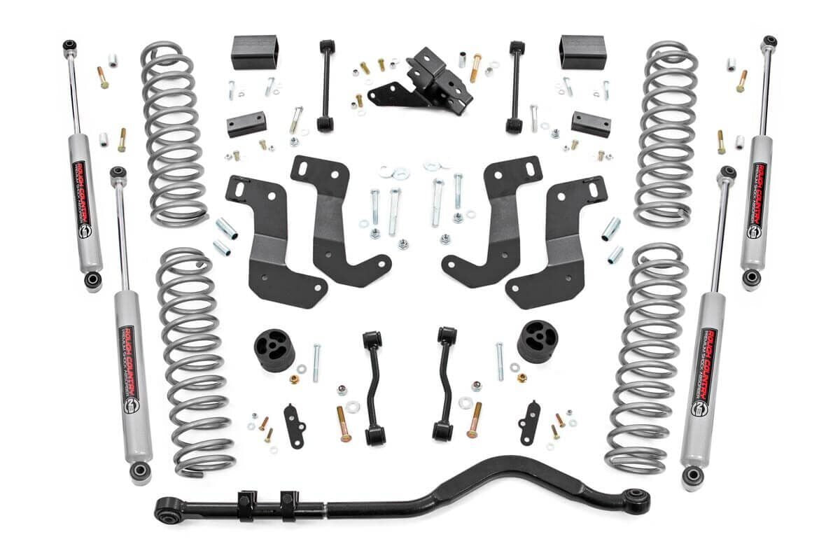 24-25 Jeep Wrangler JL 4WD 3.5 Inch Lift Kit | C/A Drop - Rough Country