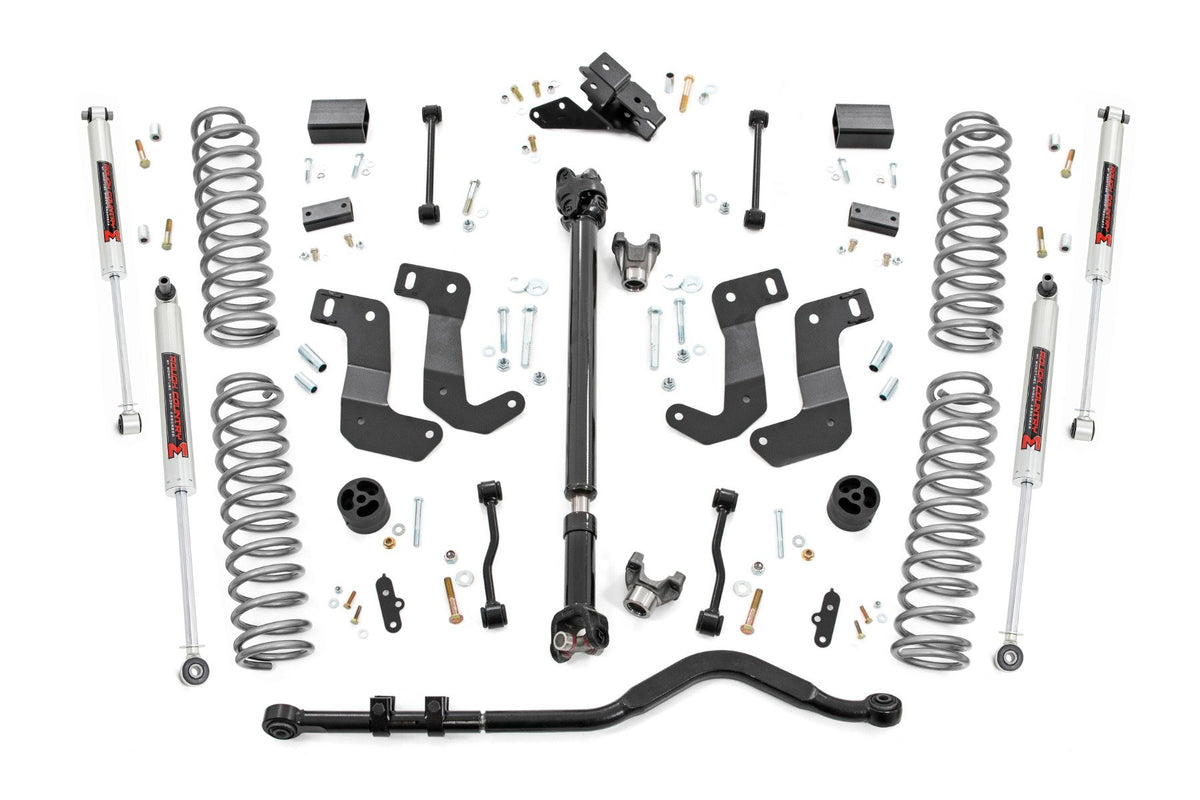 18-23 Jeep Wrangler JL 4WD 3.5 Inch Lift Kit | C/A Drop | FR D/S - Rough Country