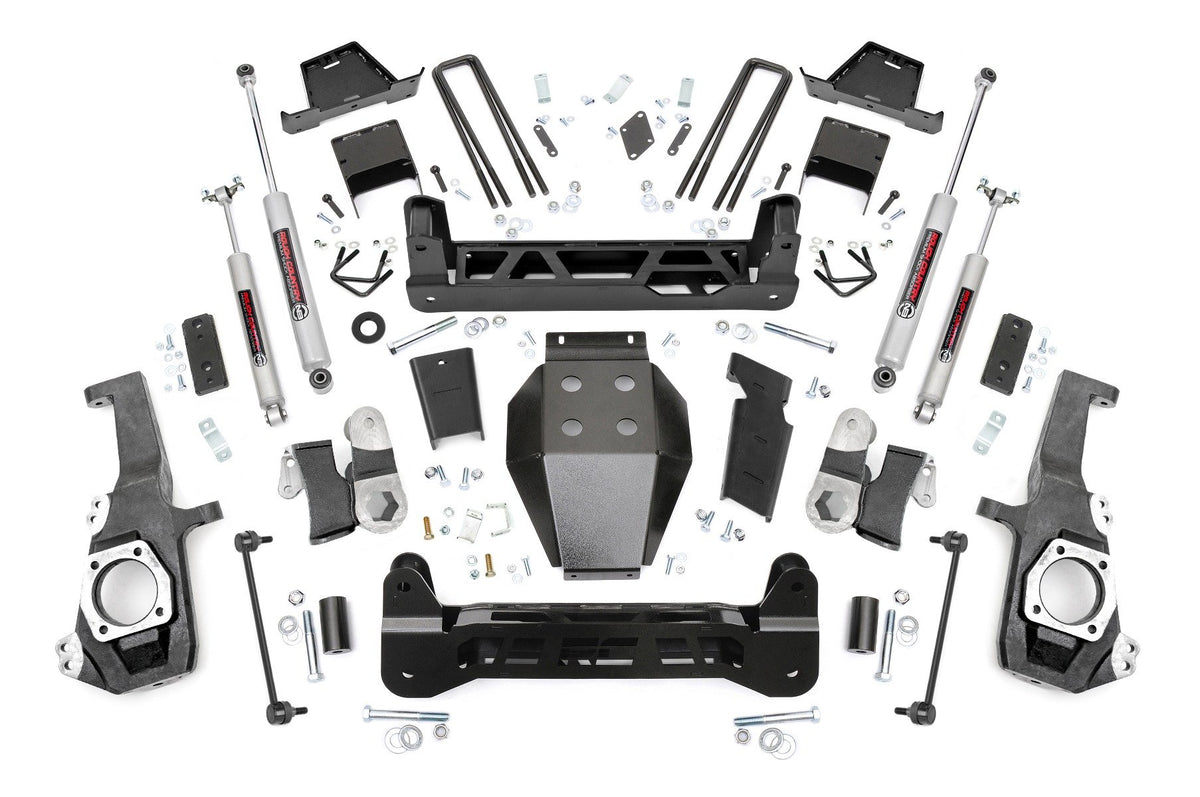 20-26 Chevy/GMC 2500HD/3500HD 4WD 7 Inch Lift Kit | NTD - Rough Country