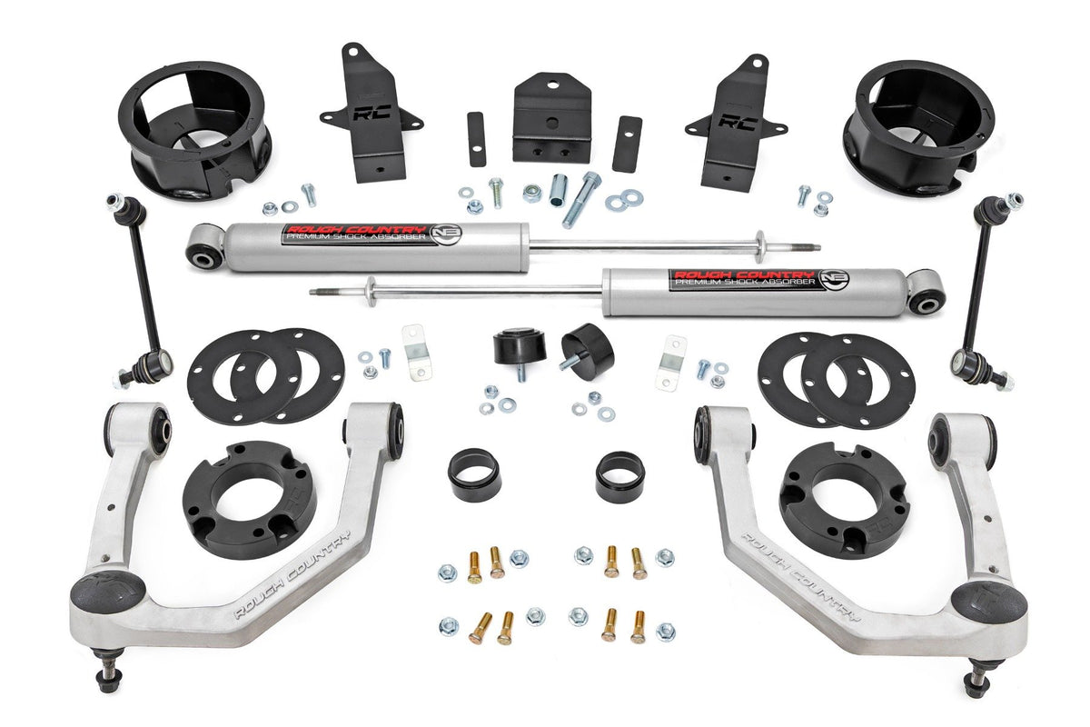 24-25 Toyota Land Cruiser 4WD 3.5 Inch Lift Kit - Rough Country