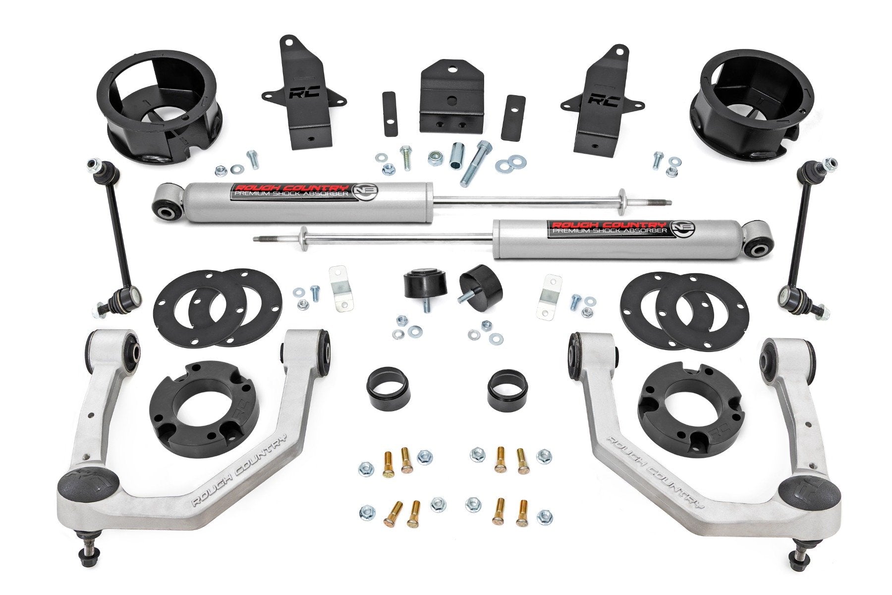 24-25 Toyota Land Cruiser 4WD 3.5 Inch Lift Kit - Rough Country