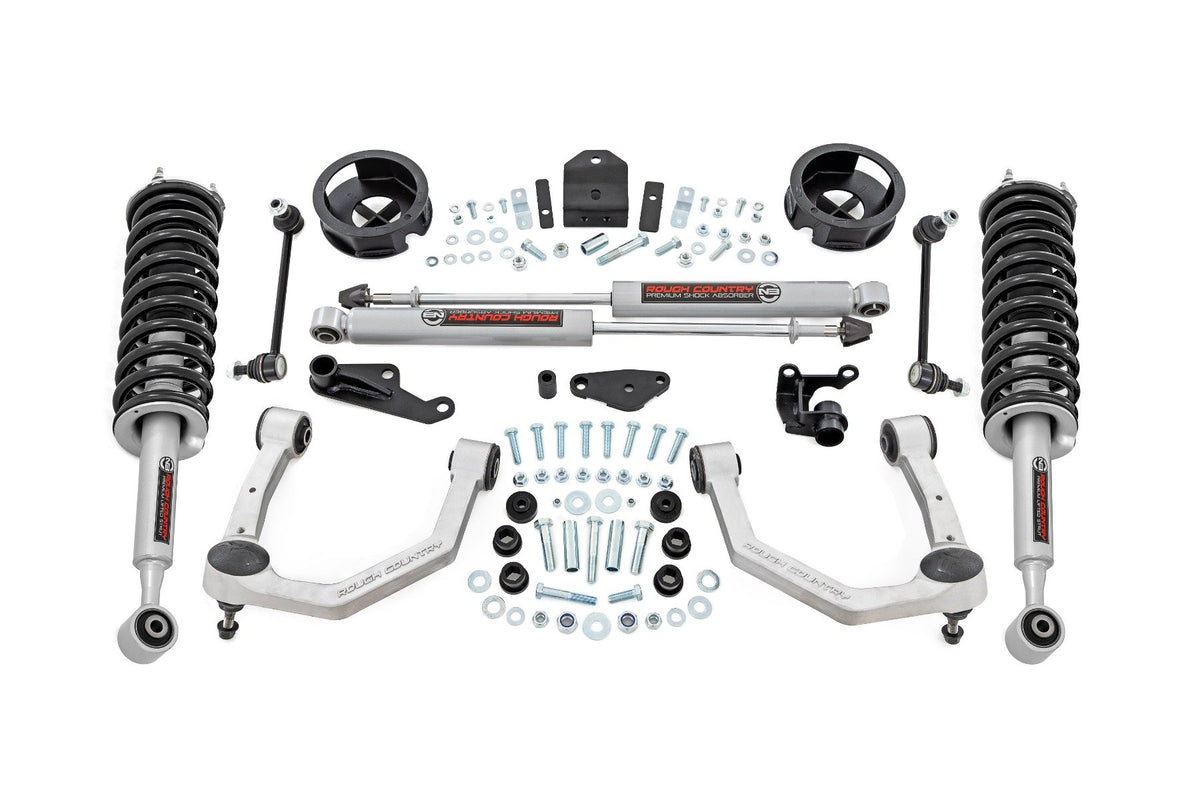 25-26 Toyota 4Runner 4WD 3.5 Inch Lift Kit - Rough Country