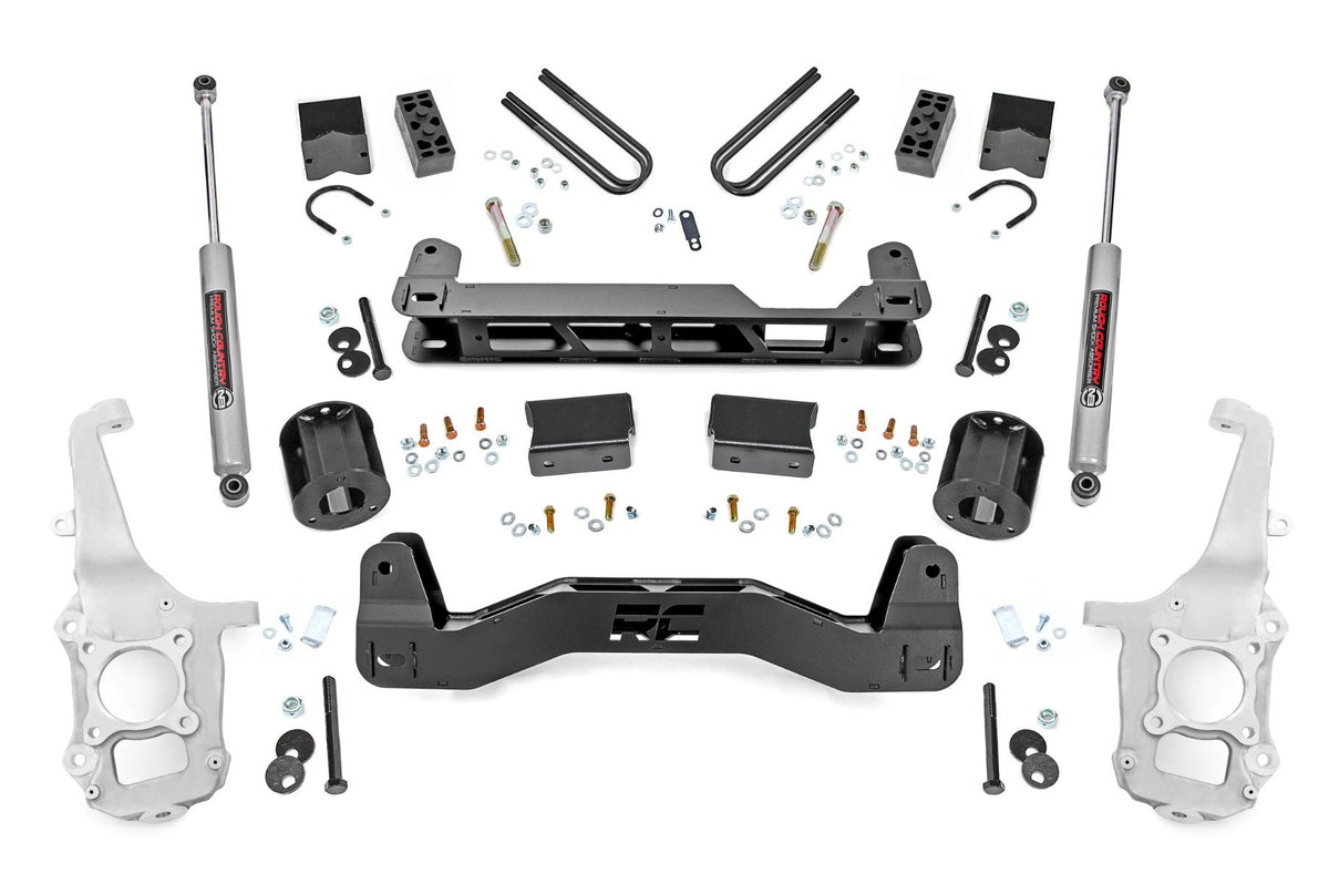 21-24 Ford F-150 2WD 4 Inch Lift Kit - Rough Country