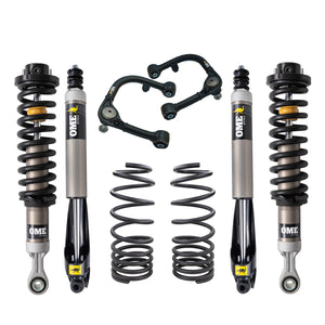 Old Man Emu 24-UP Lexus/Toyota GX550/Land Cruiser MT64 w/ Upper Control Arms 3"/2" Medium Front Load Lift Kit