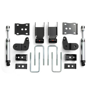 QA1 F-150 Lowering Kit | 2021-2026 Ford F-150 - 3"/4" Drop, Single Adjustable, 2WD, W/ Spindles