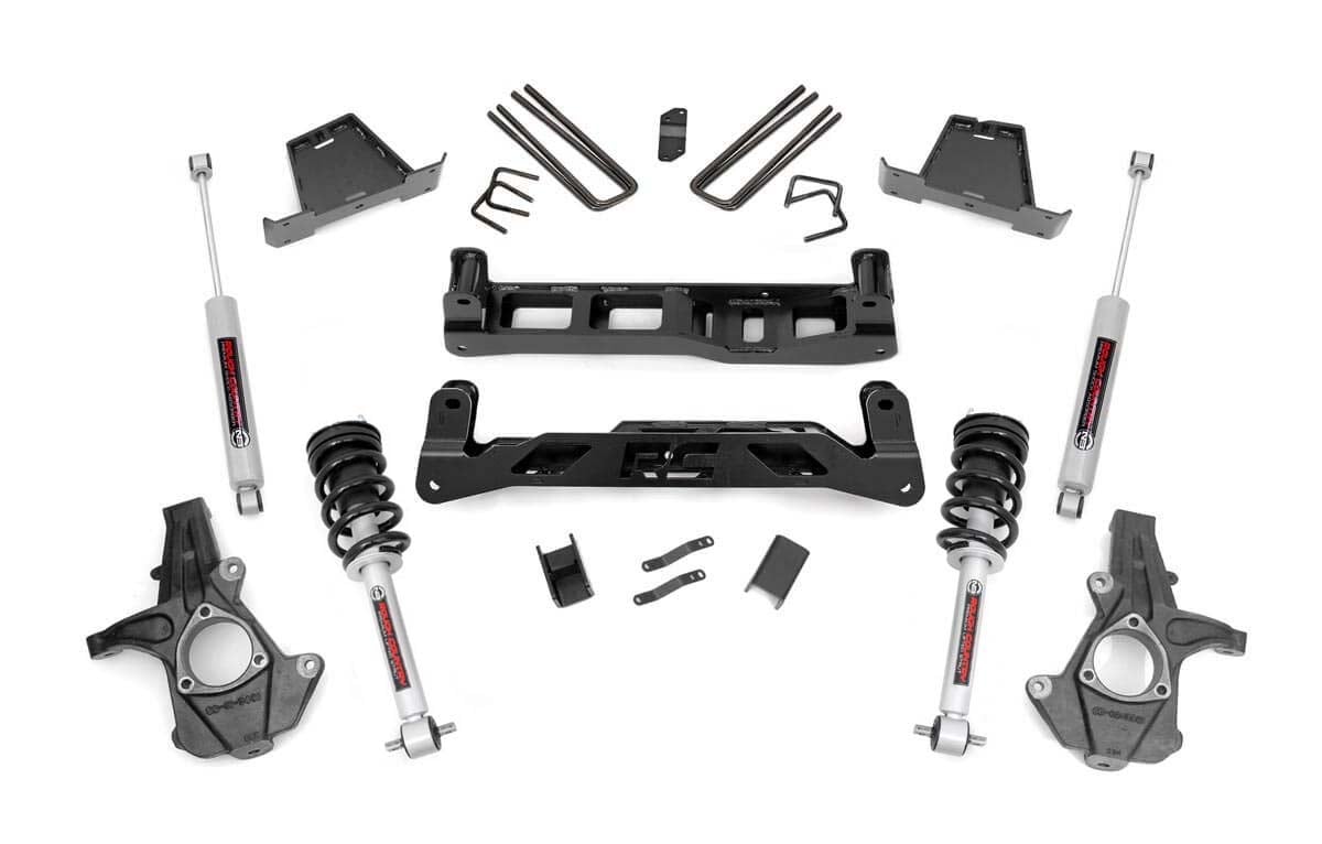 07-13 Chevy Silverado & GMC Sierra 1500 2WD 7.5 Inch Lift Kit - Rough Country