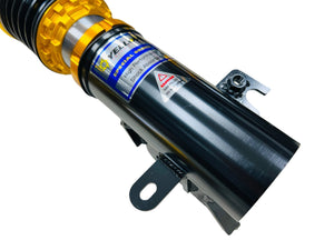 05-14 Ford Mustang Yellow Speed Coilovers - Dynamic Pro Gravel
