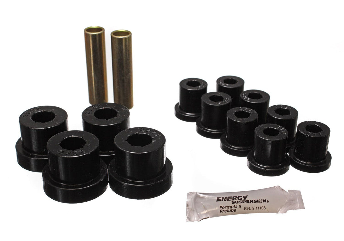 76-86 Jeep CJ5/CJ7 Front Energy Suspension For Aftermarket Shackles Leaf Spring Bushing Set