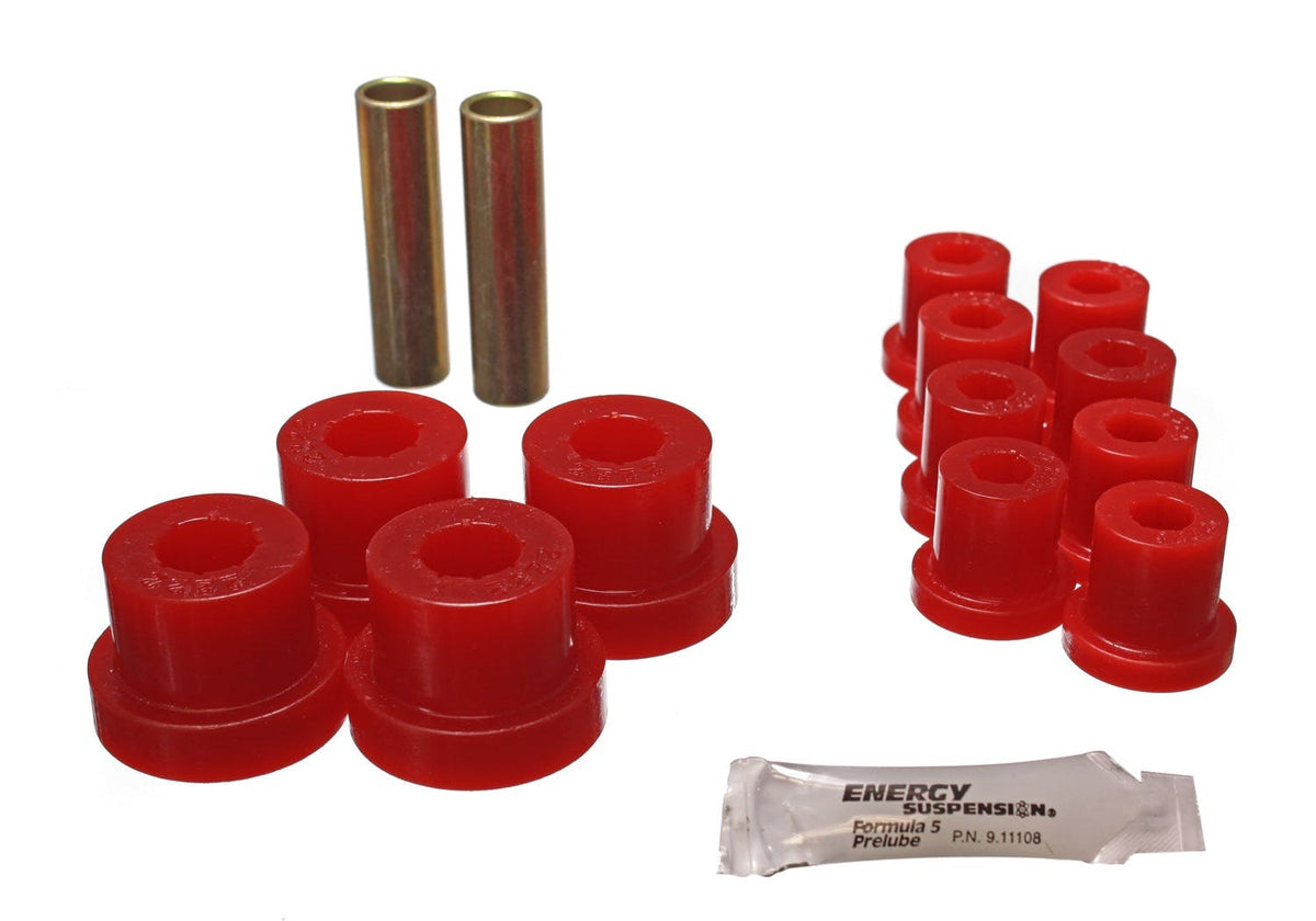 76-86 Jeep CJ5/CJ7 Front Energy Suspension For Aftermarket Shackles Leaf Spring Bushing Set